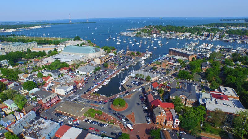 Annapolis hacia el cielo foto de archivo Annapolis hacia el cielo foto de archivo