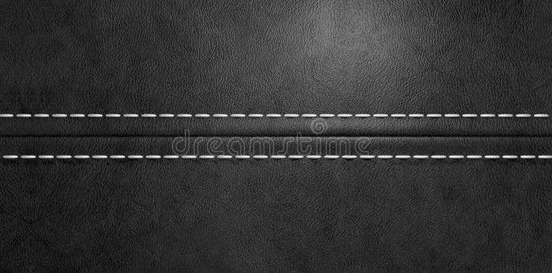 Annerisca l'aggraffatura cucita cuoio illustrazione vettoriale