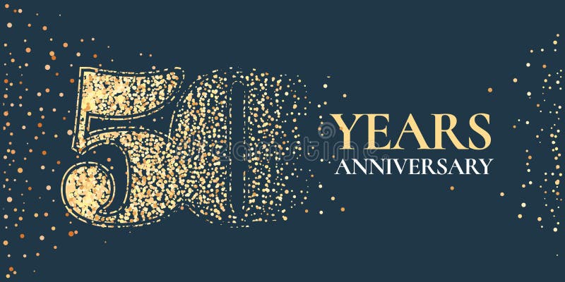 50 anni di anniversario di celebrazione di icona di vettore, logo royalty illustrazione gratis 50 anni di anniversario di celebrazione di icona di vettore, logo royalty illustrazione gratis