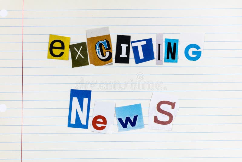 Exciting breaking news media alert and release important announcement is breaking article broadcast. Note paper lined is notebook newspaper words clipping path letters message for business newsletter or opportunity. Happy bulletin board expression. Exciting breaking news media alert and release important announcement is breaking article broadcast. Note paper lined is notebook newspaper words clipping path letters message for business newsletter or opportunity. Happy bulletin board expression.