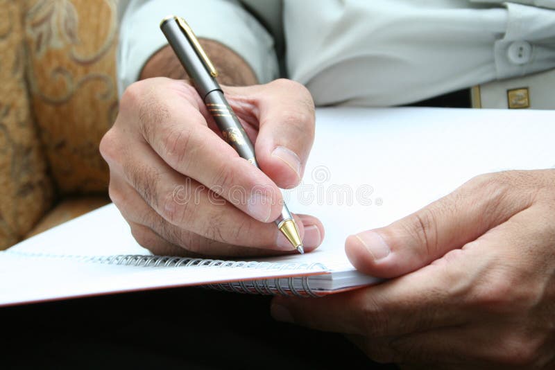ANNOTANDOLO immagine stock ANNOTANDOLO immagine stock