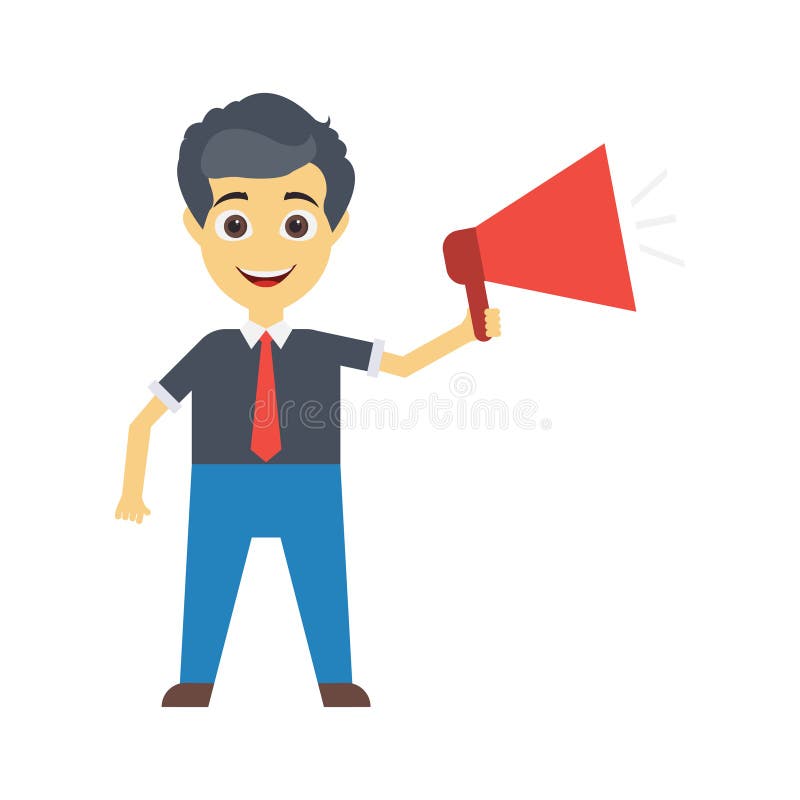 Announcement Vector Flat Color Icon Stock Illustration Illustration of icon, business 166470560