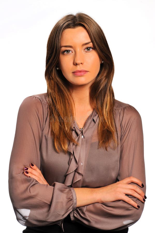 Annoyed woman stock image Annoyed woman stock image