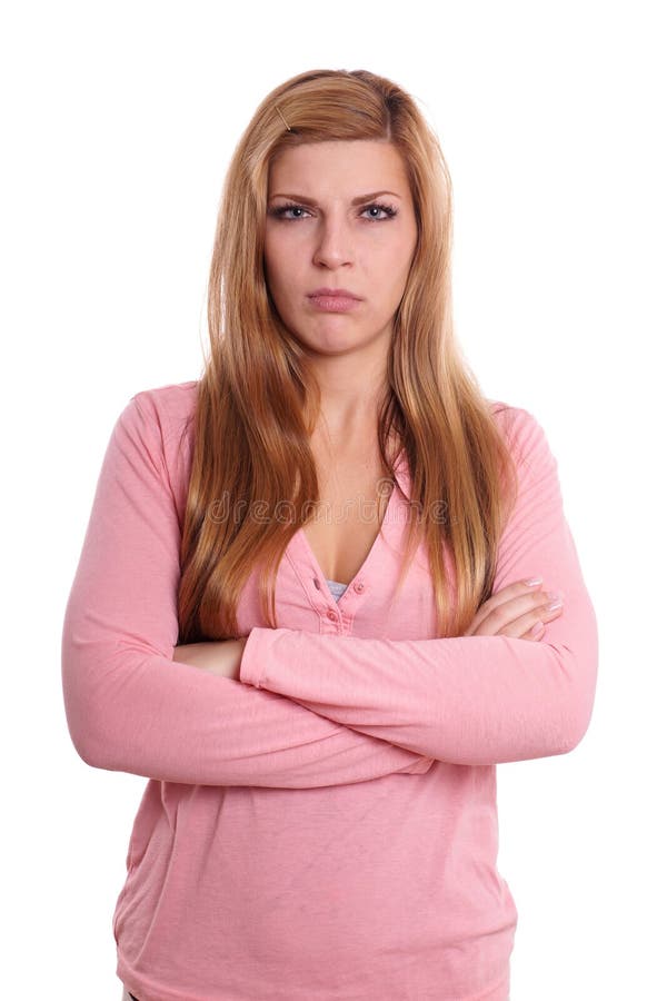 Annoyed Young Woman Feeling Frustrated with Something Human Annoyed Young Woman Feeling Frustrated with Something Human