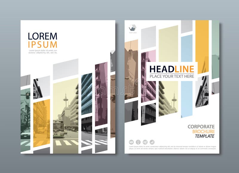 Annual report brochure flyer design template vector, Leaflet cover presentation, book cover, layout in A4 size.