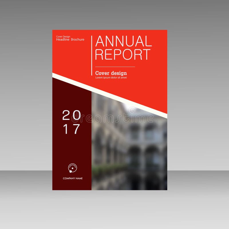 Annual report business magazine vector template. Cover book presentation in abstract design. Brochure background royalty free illustration Annual report business magazine vector template. Cover book presentation in abstract design. Brochure background royalty free illustration