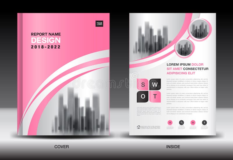 Annual report cover design, brochure flyer template, business advertisement, company profile royalty free illustration Annual report cover design, brochure flyer template, business advertisement, company profile royalty free illustration
