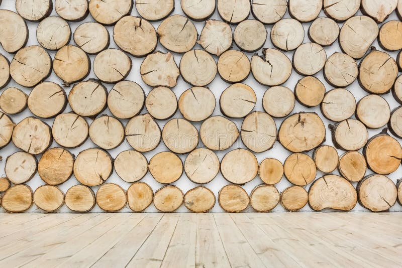 Annual Wooden Rings Decorative Pattern Interior Wall Texture Background Stock Image Image of