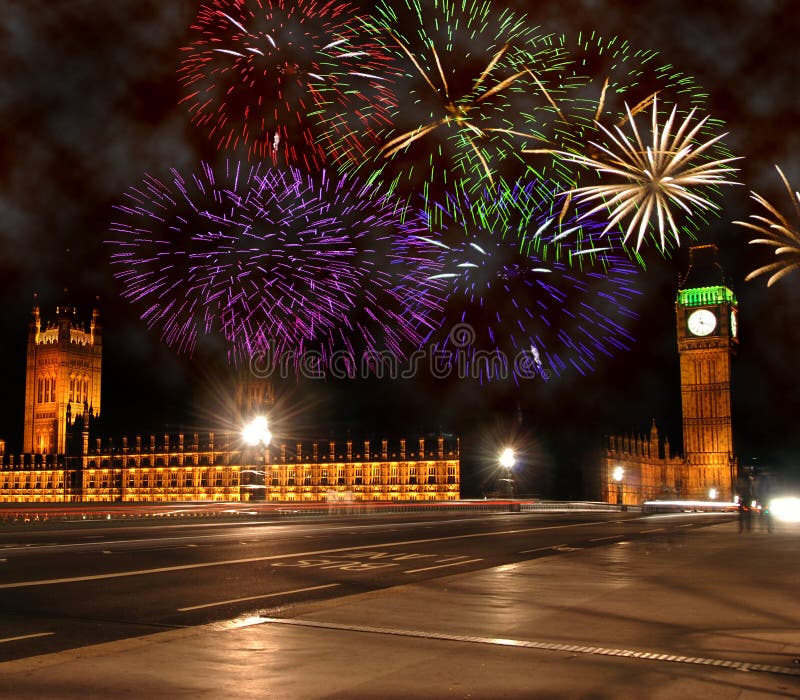 Ano novo em Londres Ano novo em Londres
