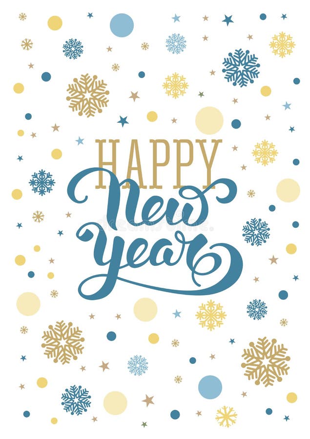 Feliz Ano Novo ilustração royalty free