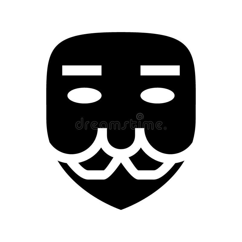 Anonymous Icon or Logo Isolated Sign Symbol Vector Illustration Stock ...