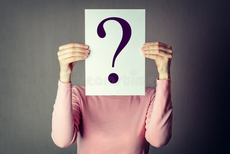 Anonymous Female Face Question Mark Photos - Free & Royalty-Free Stock  Photos from Dreamstime