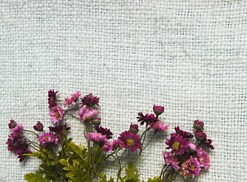 Anordnung für die künstlichen Blumen gelegen auf dem Jutefasersackleinenhintergrund nützlich als Ostern-Hintergrund und -postkart stockbilder Anordnung für die künstlichen Blumen gelegen auf dem Jutefasersackleinenhintergrund nützlich als Ostern-Hintergrund und -postkart stockbilder