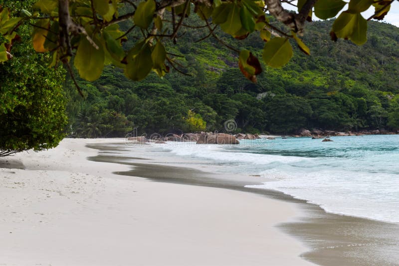anse plażowy Lazio Seychelles obraz royalty free anse plażowy Lazio Seychelles obraz royalty free