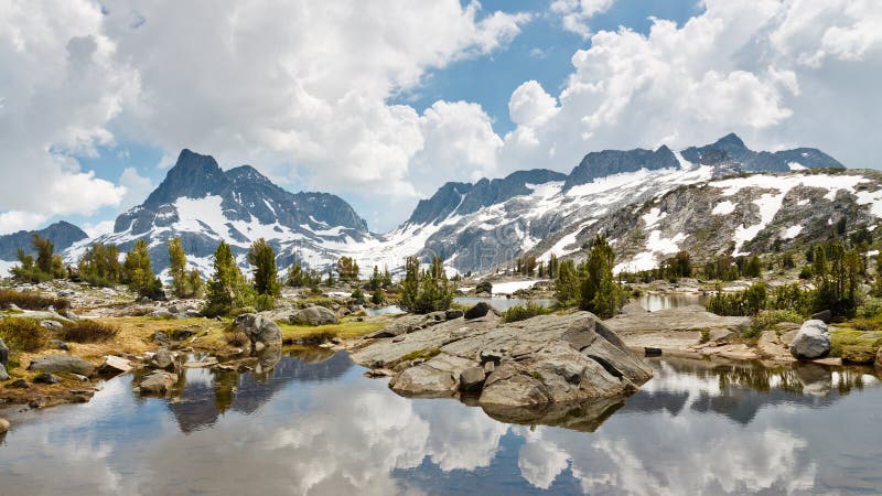 Ansel Adams Pustkowie jezior Alpejska sceneria