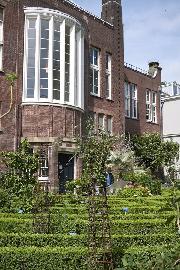 Botanischer Garten Amsterdams Redaktionelles Stockfotografie Bild von