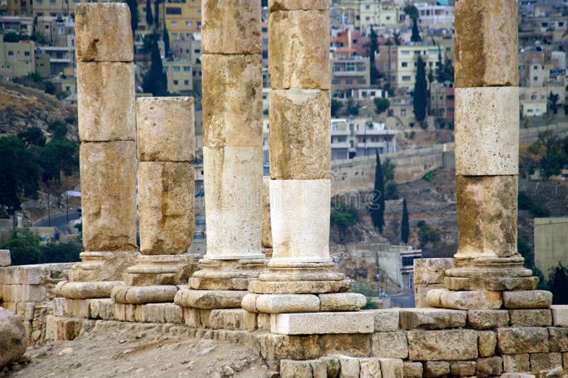 Ansicht der Hauptstadt Amman. Jordanien.