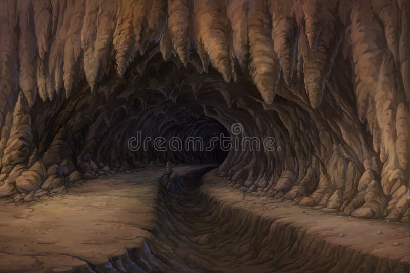 Ansicht am Mund der Höhle stockfotografie Ansicht am Mund der Höhle stockfotografie