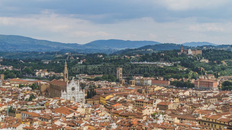 Ansicht von Gebäuden und von Stadt von Florenz, Italien stockfoto Ansicht von Gebäuden und von Stadt von Florenz, Italien stockfoto