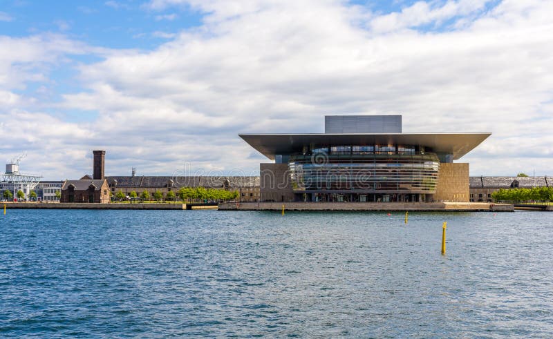 Ansicht von Kopenhagen-Opernhaus