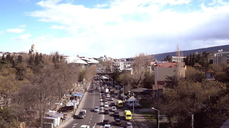 Ansicht von Stadtlandschaft in Tiflis, Georgia