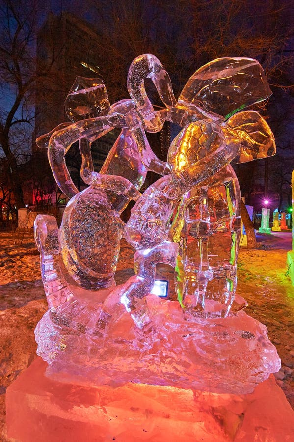 Phoenix Ice Lantern Festival Stock Photos Free & RoyaltyFree Stock