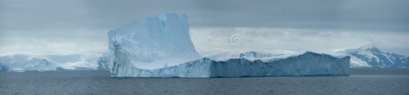 Antarctic ice island