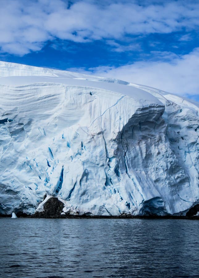 Antarctica in winter stock photo. Image of ship, waves 110760718