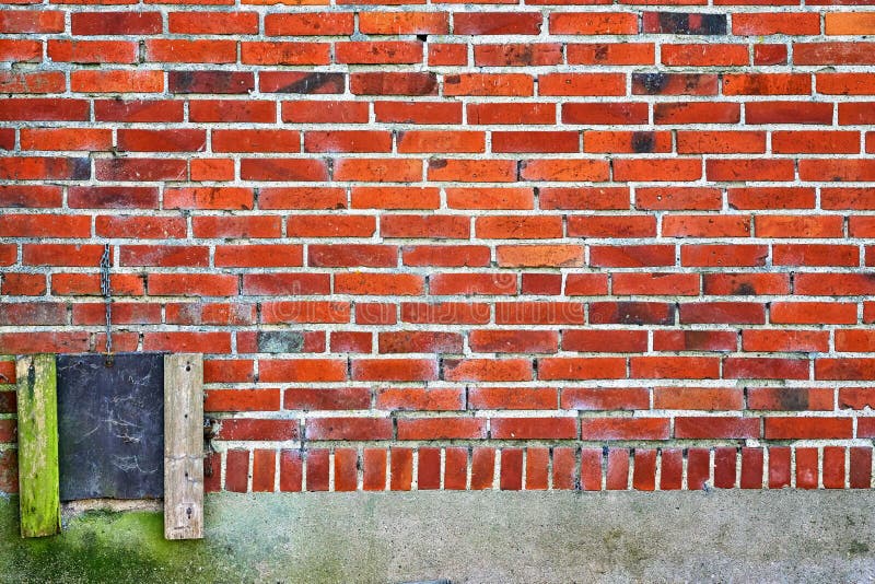 Fondo De La Pared De Ladrillo Del Vintage Con El Estuco Foto de archivo