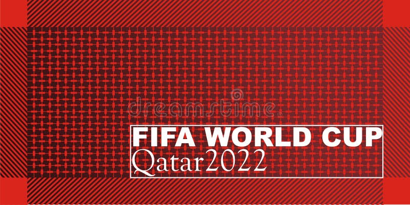 Antecedentes con turbante árabe que dice copa mundial de fifa ilustración del vector