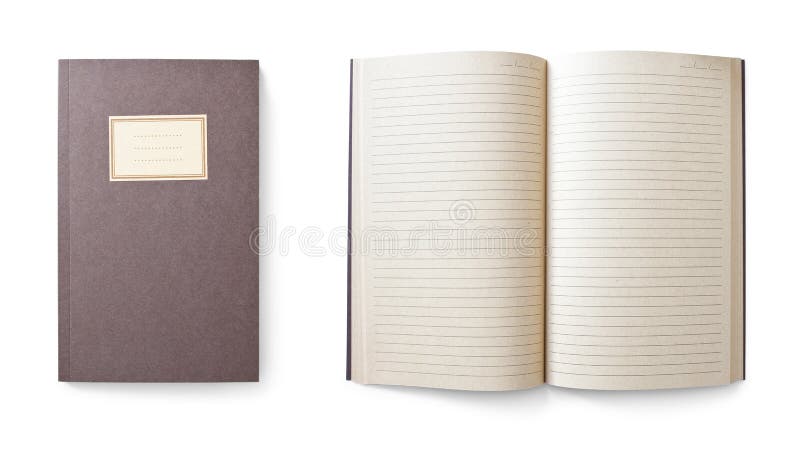 Anteckningsboken som isolerades på den vita snabba banan, inkluderade royaltyfri bild Anteckningsboken som isolerades på den vita snabba banan, inkluderade royaltyfri bild