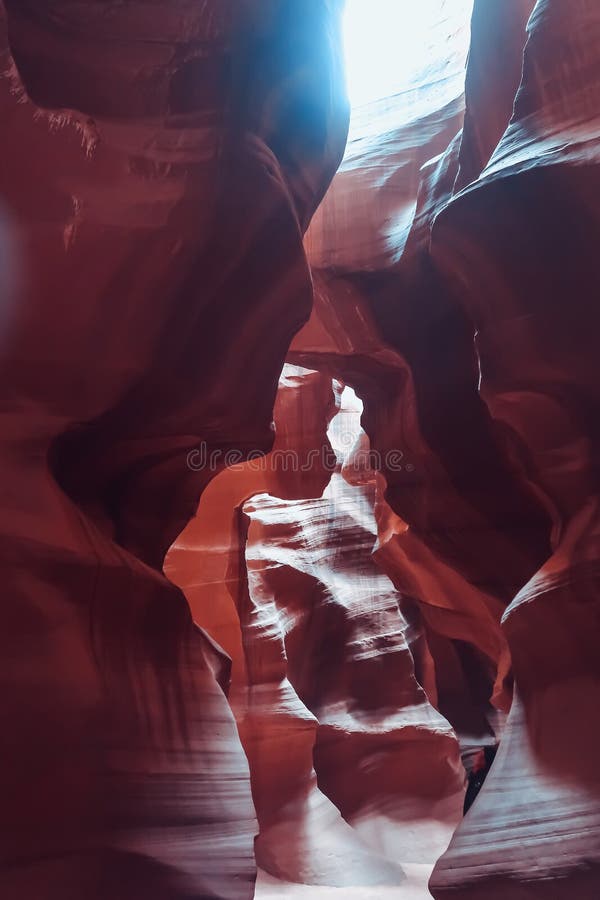 Antelope Canyon in the Navajo Reservation near Page, Arizona stock photo Antelope Canyon in the Navajo Reservation near Page, Arizona stock photo