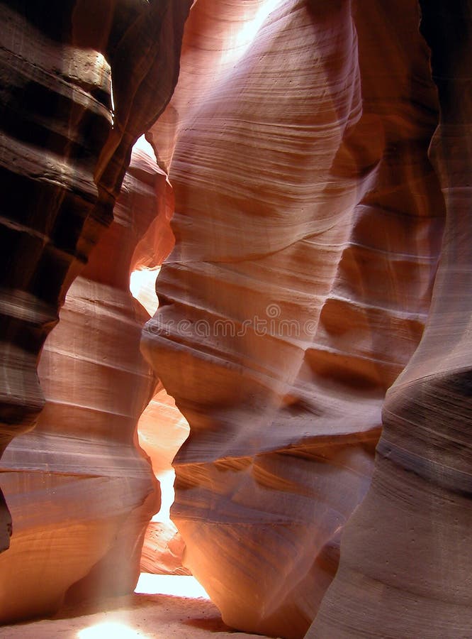 Antelope Canyon Shaft of Light 1 royalty free stock photo Antelope Canyon Shaft of Light 1 royalty free stock photo