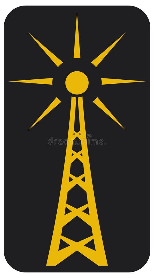 Radio, Icono De Señal De Envío De Antena. Tecnología Inalámbrica.  Ilustración Vectorial Ilustraciones svg, vectoriales, clip art vectorizado  libre de derechos. Image 77969243