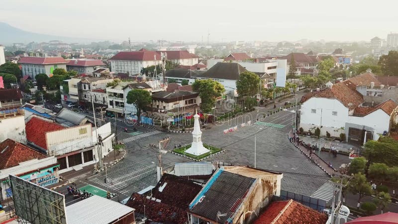 Antena krajobraz dziejowy Yogyakarta zabytek