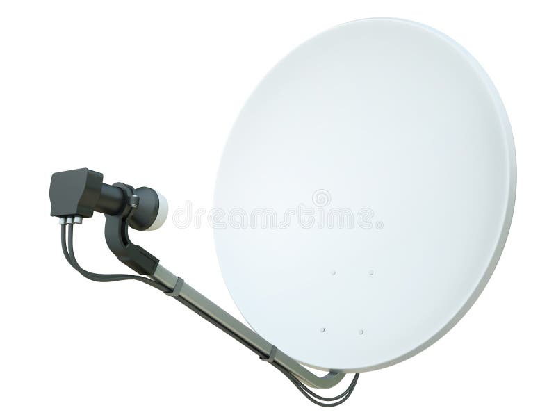 Antena satelitarna ilustracja wektor