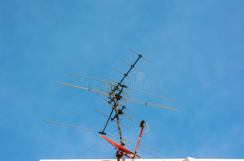 Collegare lantenna del tetto