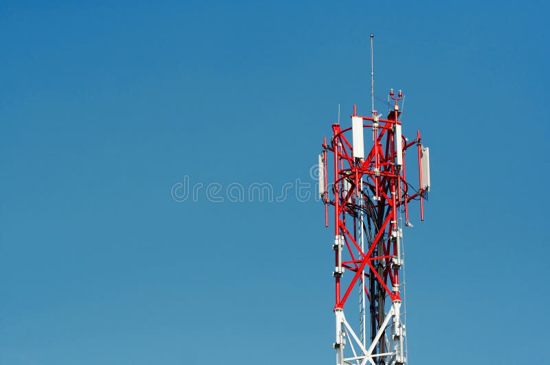 Network antenna stock photo. Image of broadcasting, receive 2656502