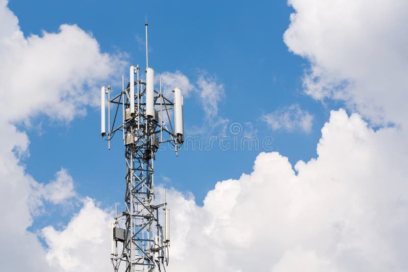 Antenna repeater stock image. Image of antenna, communication 47096213
