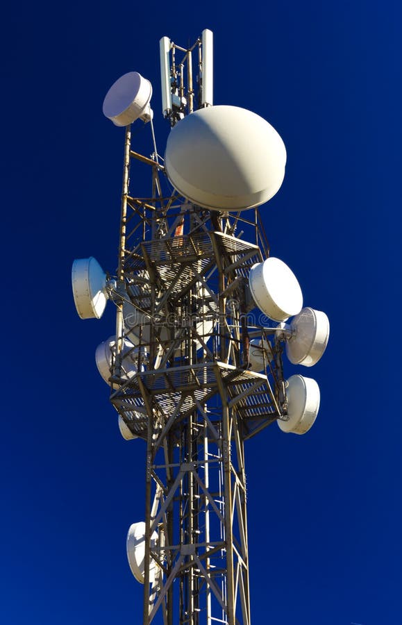 Antenna tower stock photo. Image of dangerous, professional 35516130