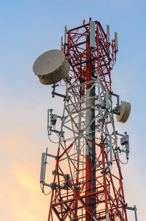 The Antenna Tower royalty free stock photo