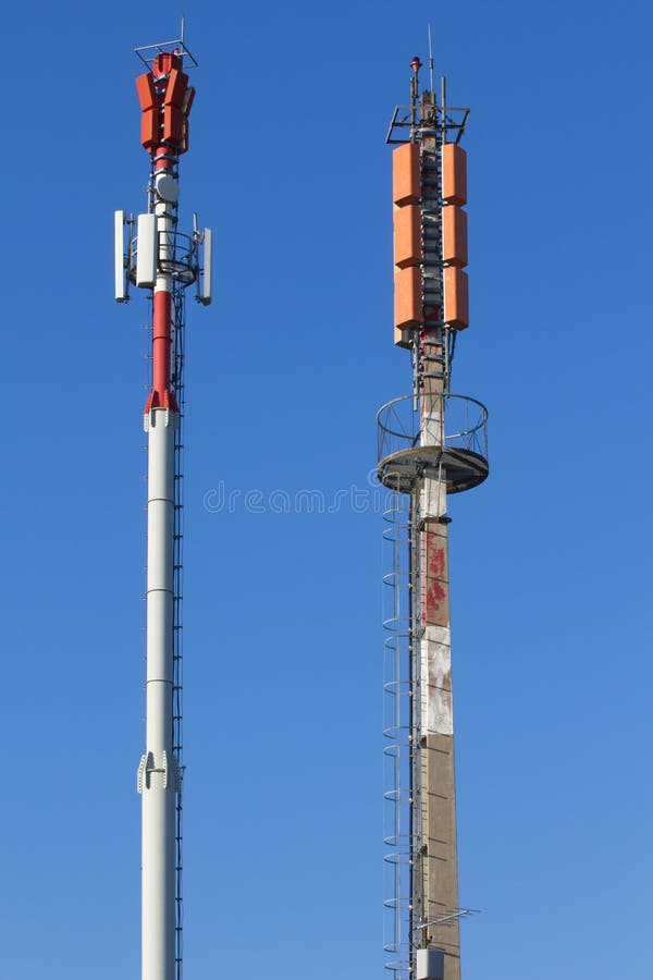 Cell phone antenna stock image. Image of antenna, platform 29682043