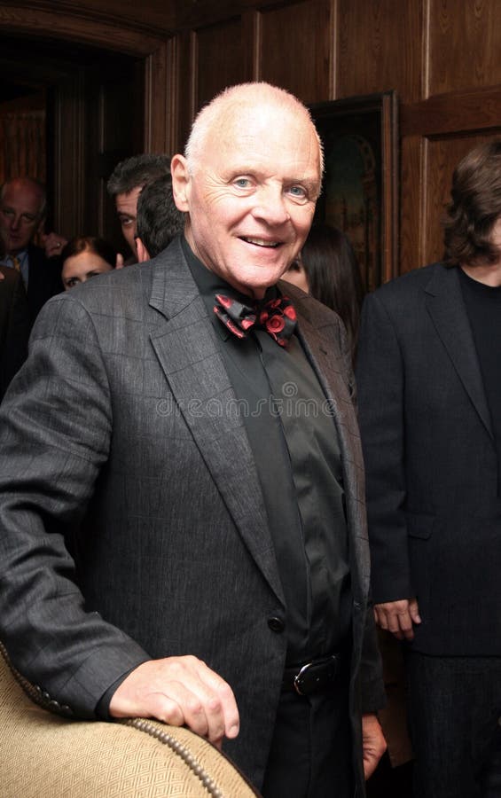 Anthony Hopkins stock fotografie Anthony Hopkins stock fotografie