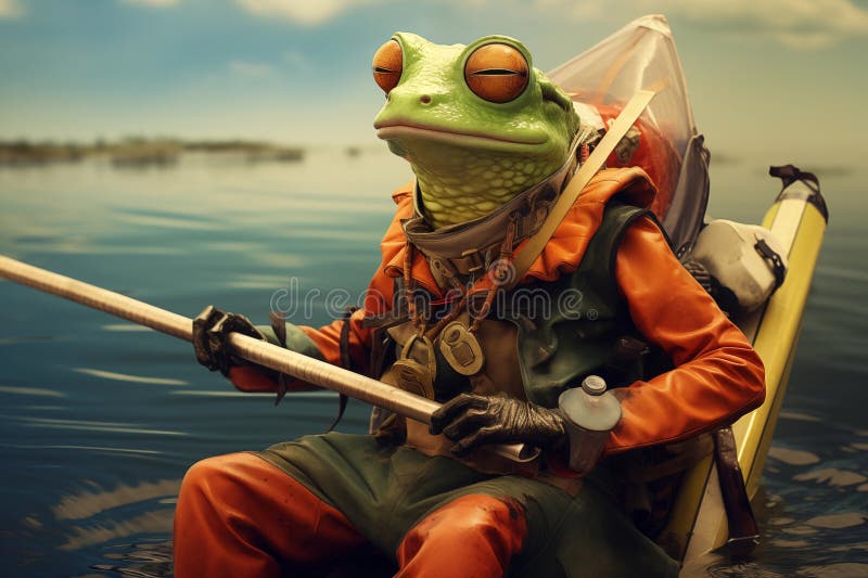 https://thumbs.dreamstime.com/b/anthropomorphic-frog-boat-swamp-suit-sitting-boat-fishing-rod-lake-concept-fishing-extreme-tourism-ai-301327359.jpg