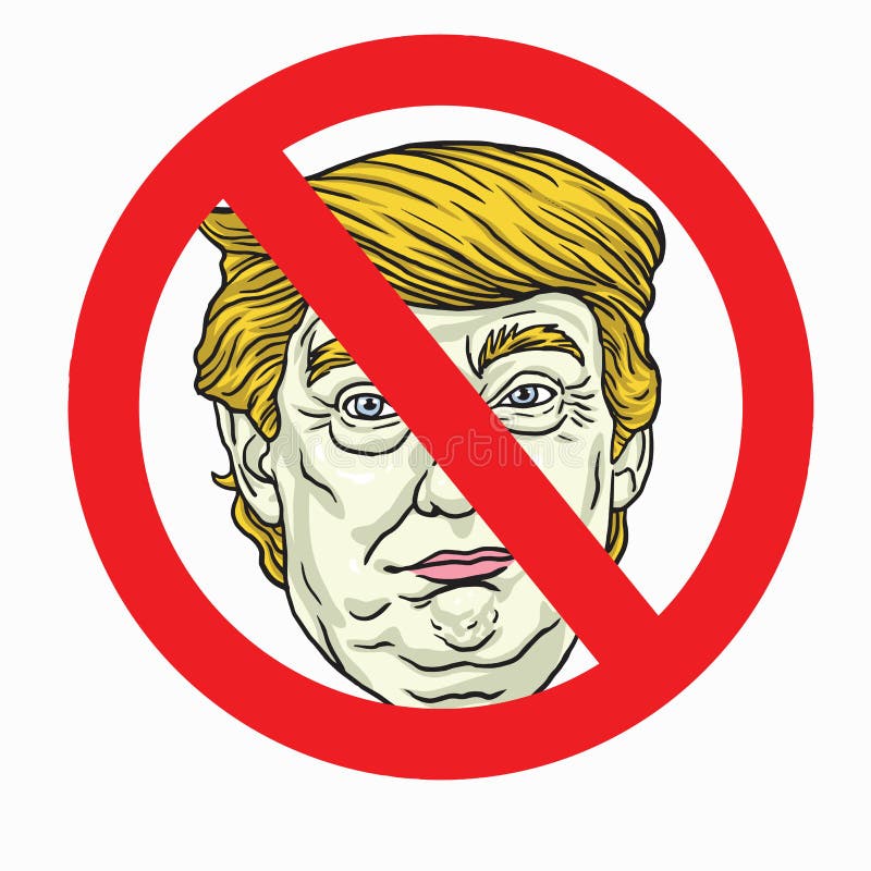 Anti Donald Trump Sign Ilustração do vetor 2 de novembro de 2017 ilustração do vetor Anti Donald Trump Sign Ilustração do vetor 2 de novembro de 2017 ilustração do vetor