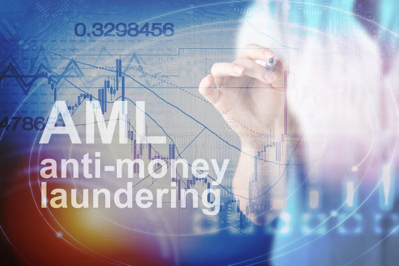 Anti Money Laundering Concept & x28;AML& x29