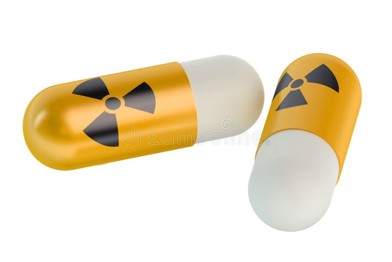 AntiRadiation Pills stock illustration. Illustration of help 58355992