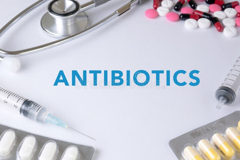 ANTIBIOTIKUM-KONZEPT stockfotografie ANTIBIOTIKUM-KONZEPT stockfotografie