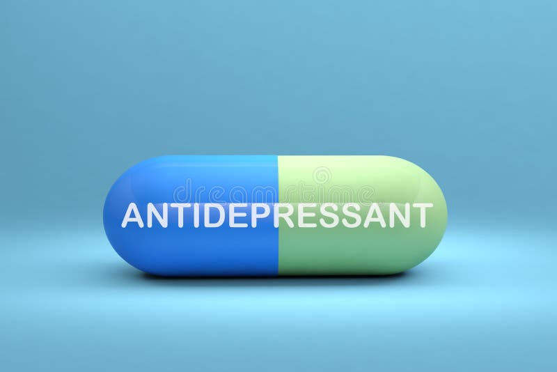 Antidepressant No Medication Traffic Sign Stock Illustration