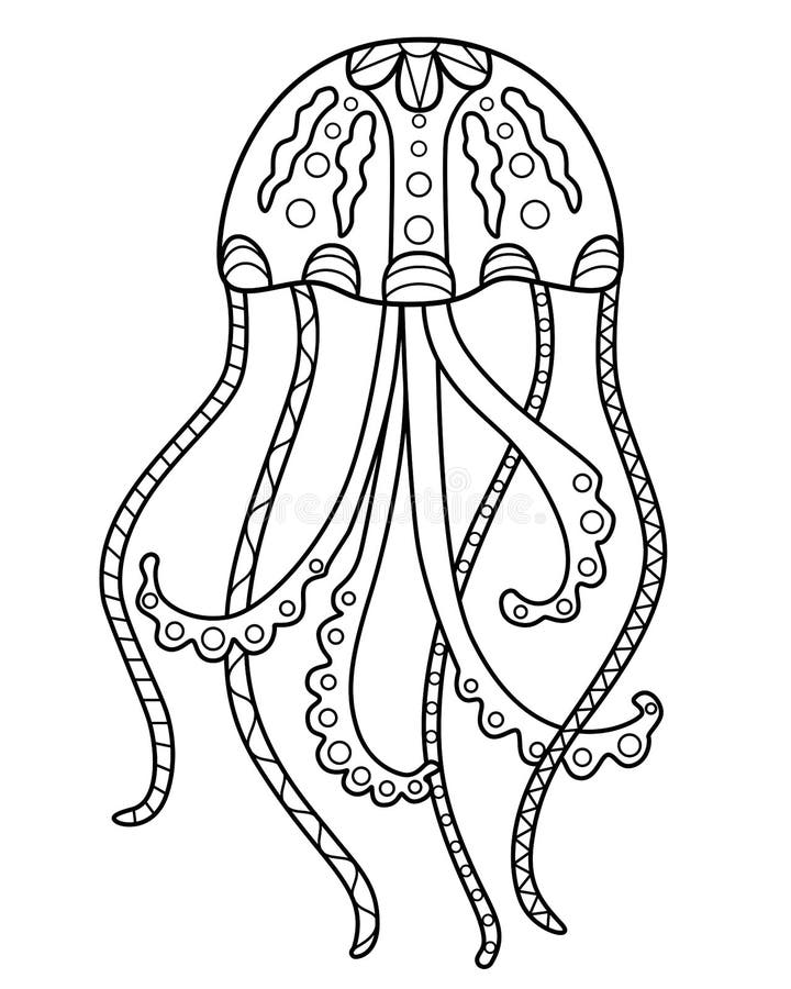 Antiestrés Por Coloración De Medusas. Ilustración Vectorial Lineal De Medusa Para Colorear. Esquema. Dibujo Manual. Ilustración del Vector - Ilustración de negro, estilizado: 178726884 Antiestrés Por Coloración De Medusas. Ilustración Vectorial Lineal De Medusa Para Colorear. Esquema. Dibujo Manual. Ilustración del Vector - Ilustración de negro, estilizado: 178726884